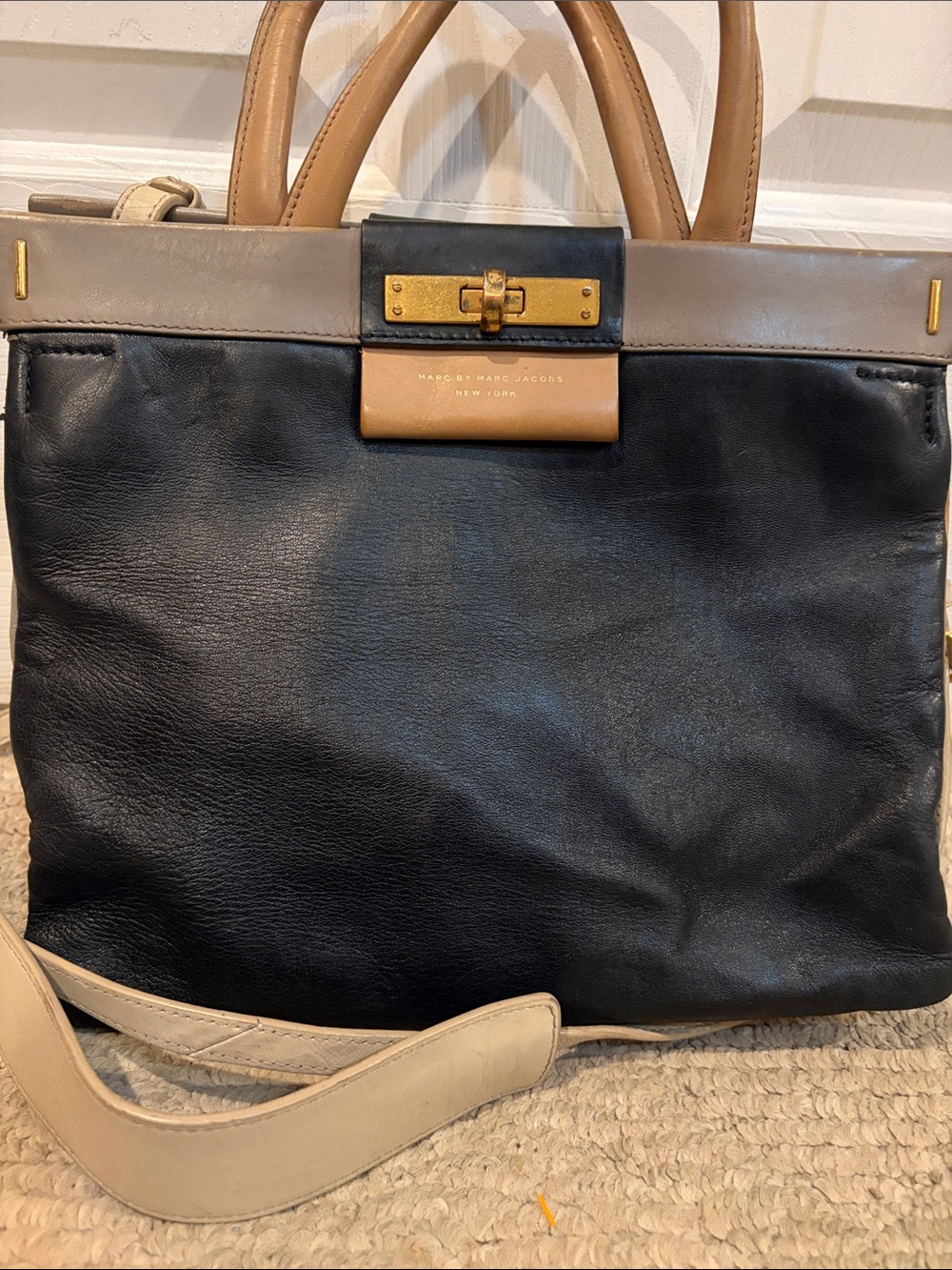 Marc Jacobs ColorBlock Satchel - Picture 3 of 16